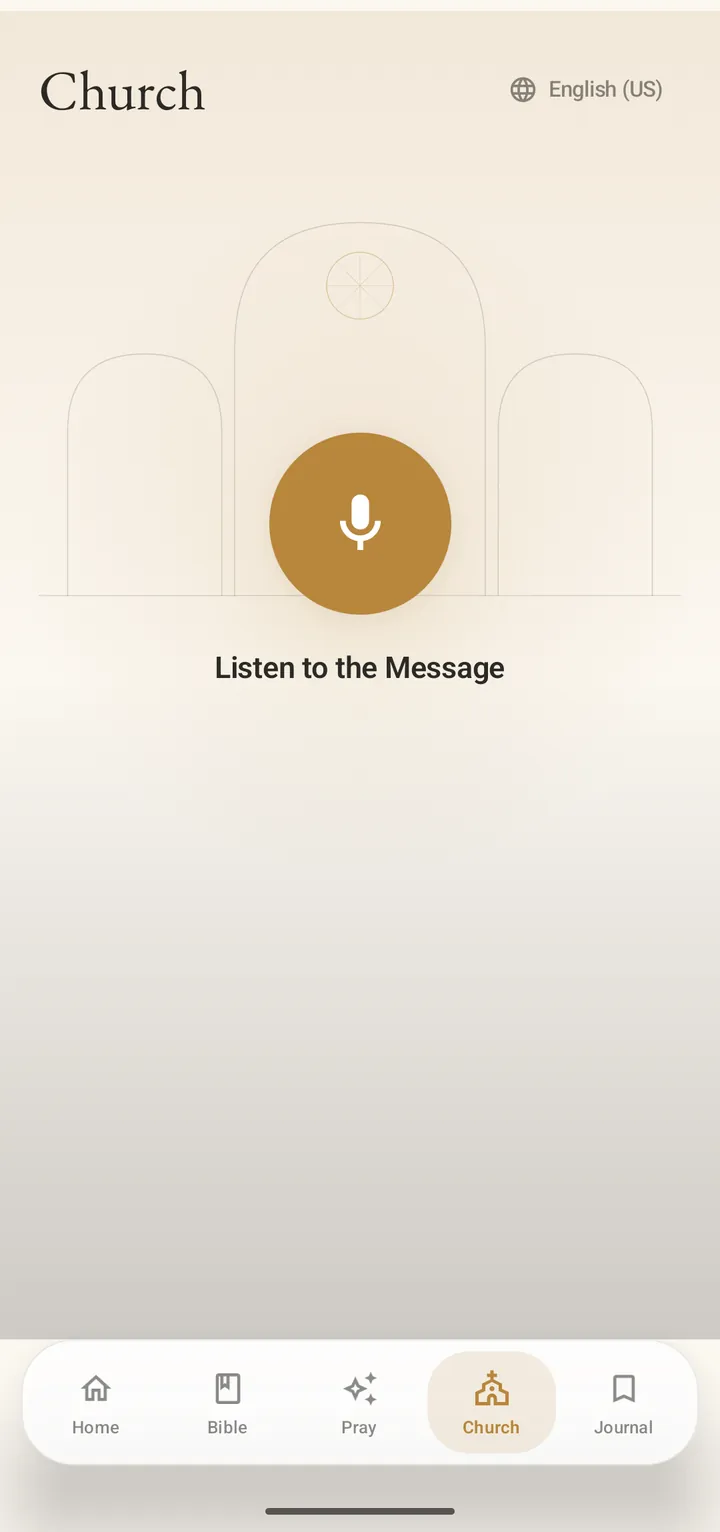 PrayerKey app: Church notes